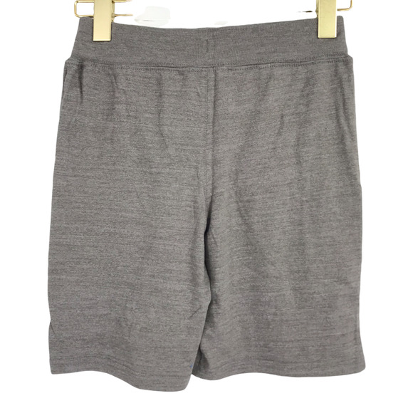 The North Face Boys Tri-Blend Grey Heather Shorts L Elastic Drawstring Waist NWT - Picture 2 of 9